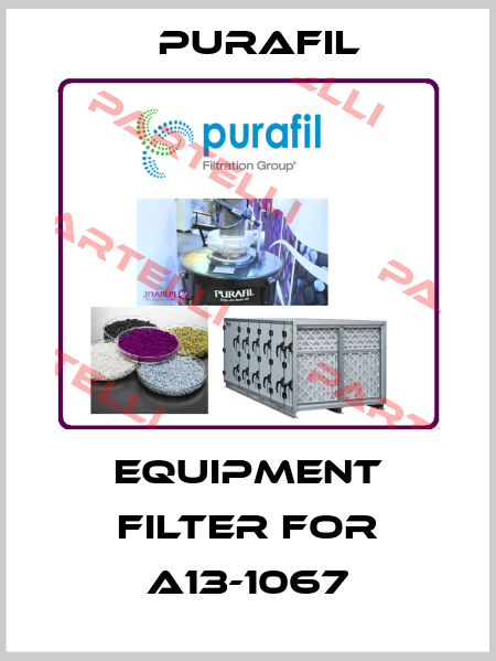 equipment filter for A13-1067 Purafil
