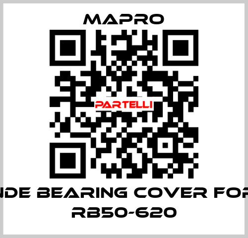 NDE bearing cover for RB50-620 Mapro