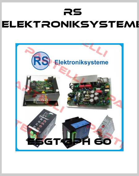 ESGT-3Ph 60 RS Elektroniksysteme