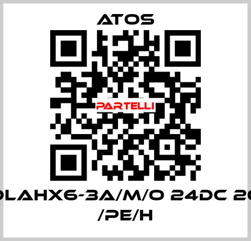 DLAHX6-3A/M/O 24DC 20 /PE/H Atos