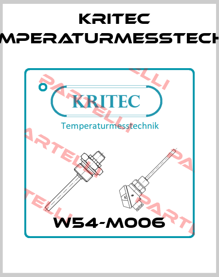  W54-M006 Kritec Temperaturmesstechnik