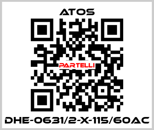 DHE-0631/2-X-115/60AC Atos