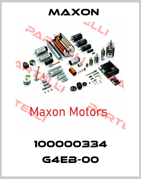 100000334 G4EB-00 Maxon