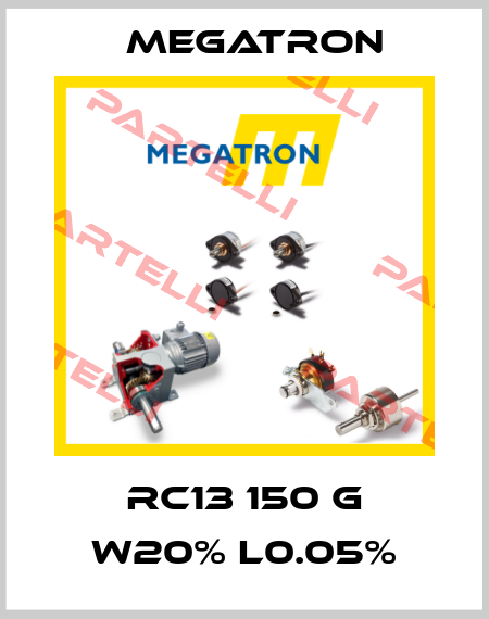 RC13 150 G W20% L0.05% Megatron