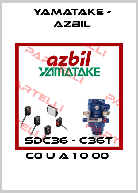 SDC36 - C36T C0 U A 1 0 00  Yamatake - Azbil