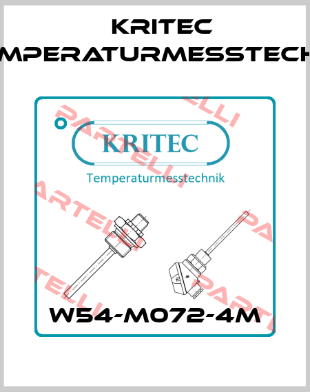 W54-M072-4M Kritec Temperaturmesstechnik