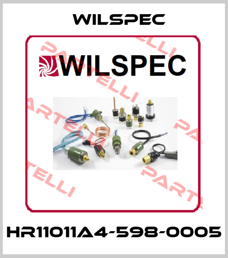 HR11011A4-598-0005 Wilspec