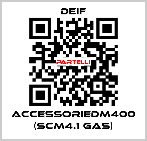 AccessorieDM400 (SCM4.1 GAS) Deif