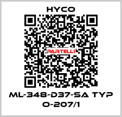 ML-348-D37-SA TYP O-207/1 Hyco