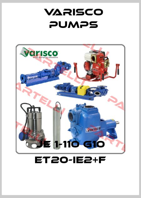 JE 1-110 G10 ET20-IE2+F Varisco pumps