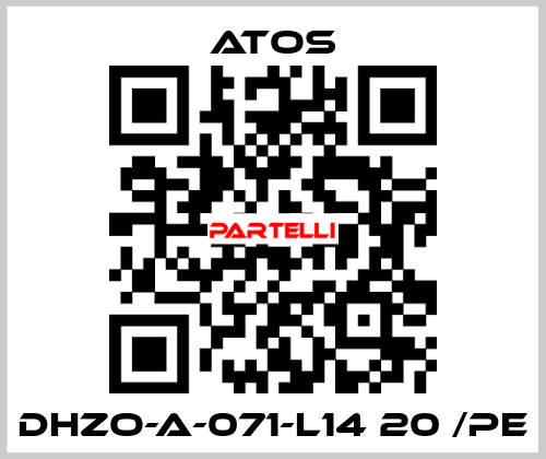 DHZO-A-071-L14 20 /PE Atos