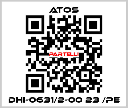 DHI-0631/2-00 23 /PE Atos