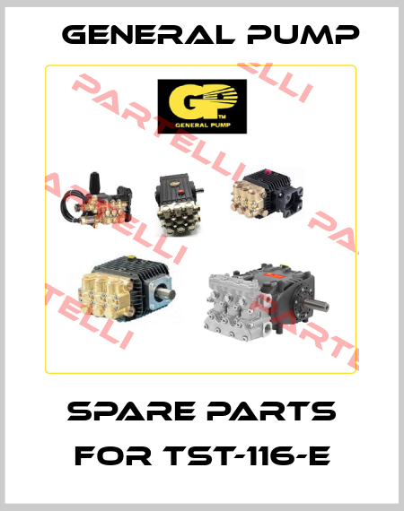 spare parts for TST-116-E General Pump