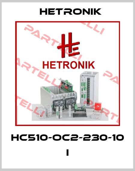HC510-OC2-230-10 I HETRONIK