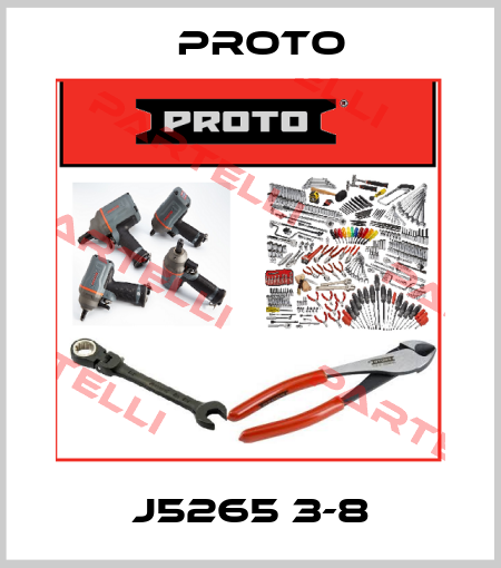 J5265 3-8 PROTO