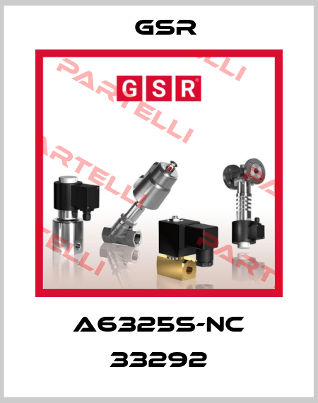 A6325S-NC 33292 GSR