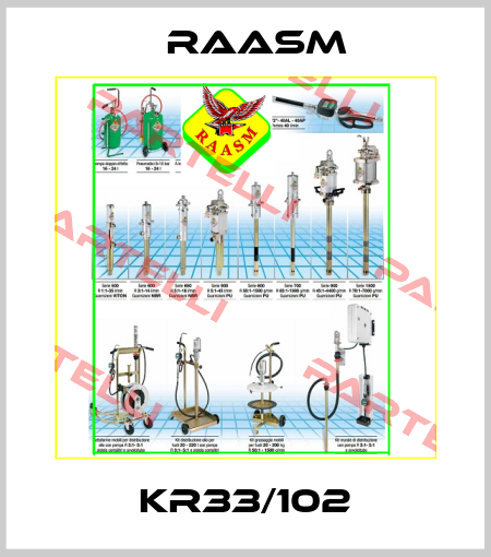 KR33/102 Raasm
