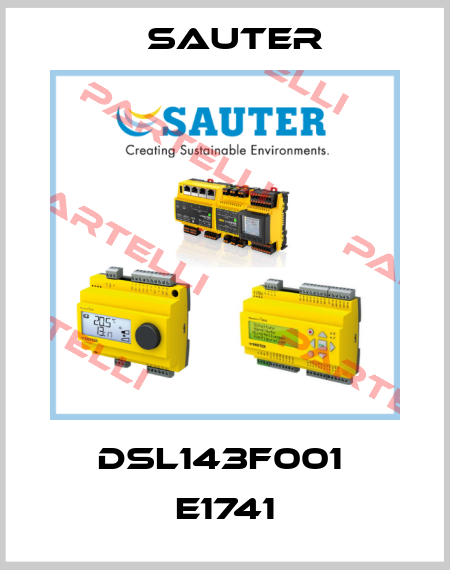 DSL143F001  E1741 Sauter