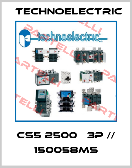 CS5 2500А 3P // 150058MS Technoelectric