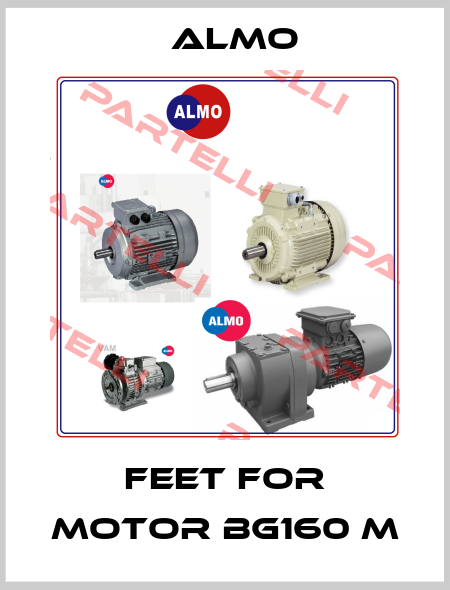 feet for motor BG160 M Almo