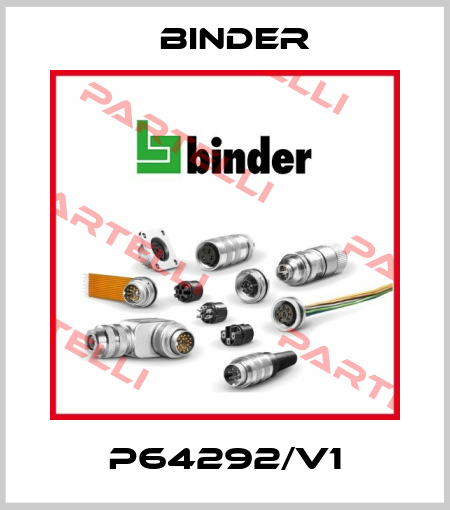 P64292/V1 Binder