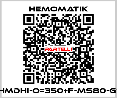 HMDHI-O=350+F-MS80-G1 Hemomatik