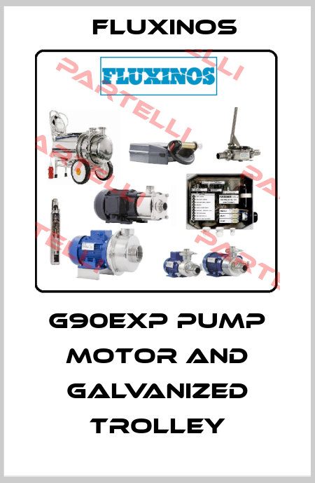 G90Exp pump motor and galvanized trolley fluxinos