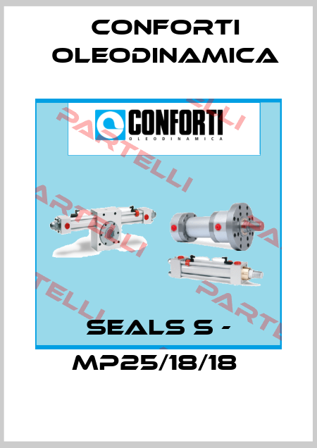 SEALS S - MP25/18/18  Conforti Oleodinamica