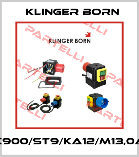 K900/ST9/KA12/M13,0A Klinger Born