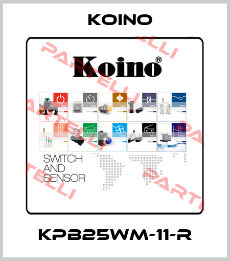 KPB25WM-11-R Koino