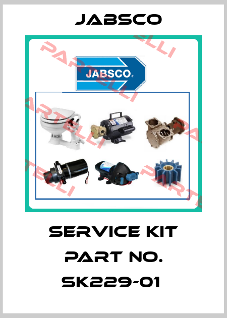 SERVICE KIT PART NO. SK229-01  Jabsco