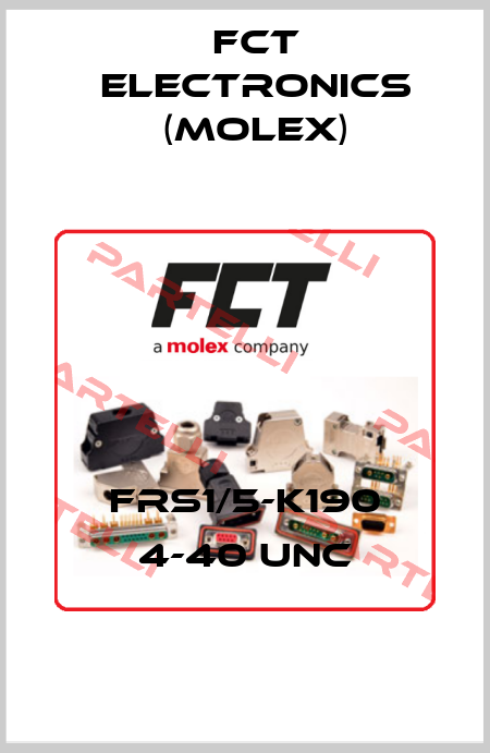 FRS1/5-K190 4-40 UNC FCT Electronics (Molex)