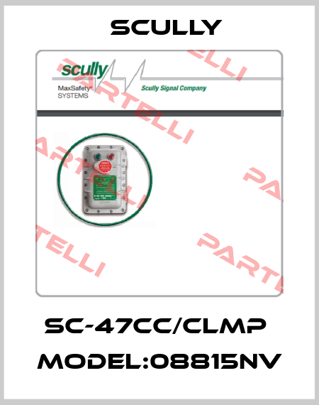  SC-47CC/CLMP  Model:08815NV SCULLY