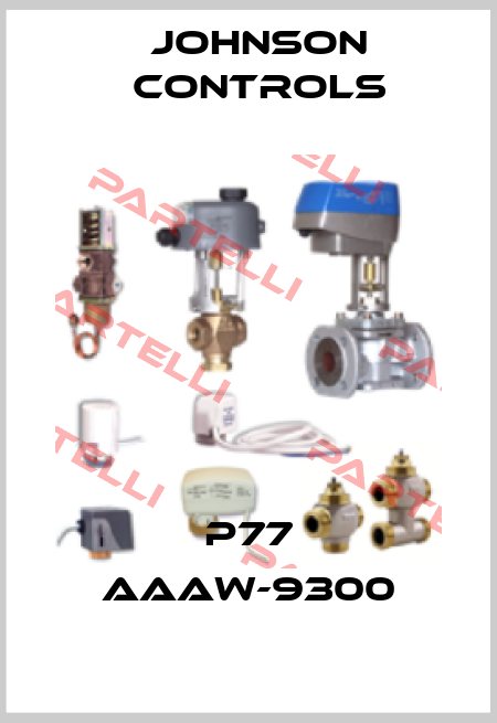 P77 AAAW-9300 Johnson Controls