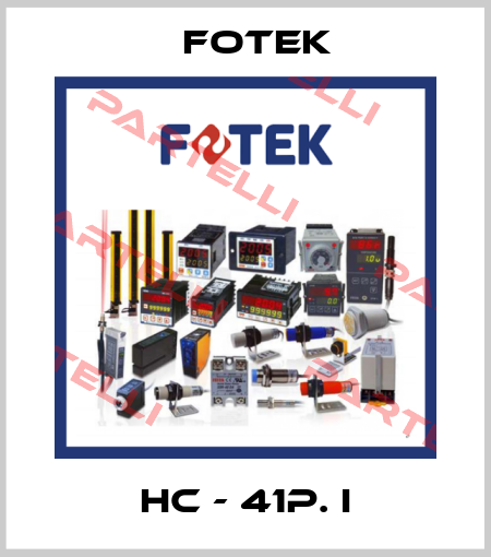 HC - 41P. I Fotek