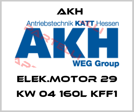ELEK.MOTOR 29 kW 04 160L KFF1 AKH