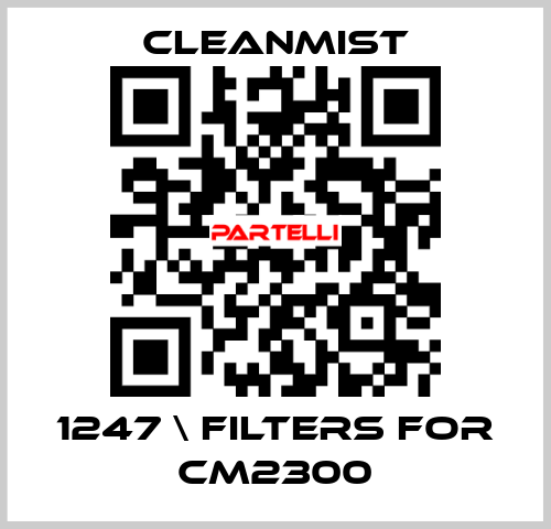 1247 \ filters for CM2300 CleanMist