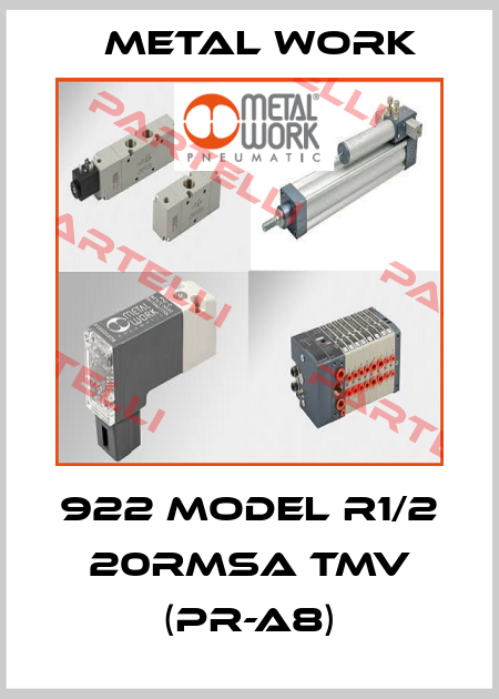 922 MODEL R1/2 20RMSA TMV (PR-A8) Metal Work