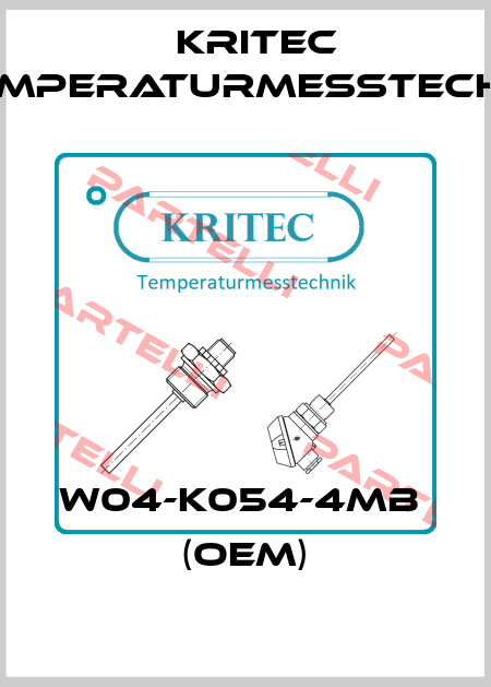 W04-K054-4MB  (OEM) Kritec Temperaturmesstechnik