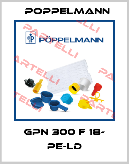 GPN 300 F 18- PE-LD Poppelmann