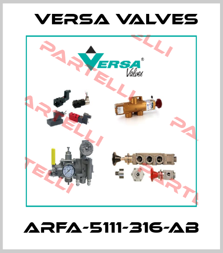 ARFA-5111-316-AB Versa Valves