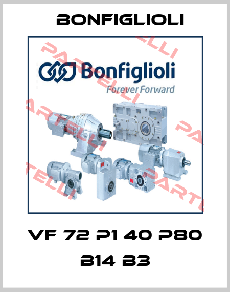 VF 72 P1 40 P80 B14 B3 Bonfiglioli