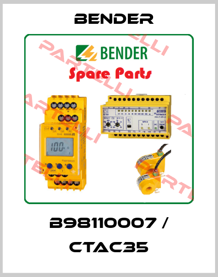 B98110007 / CTAC35 Bender