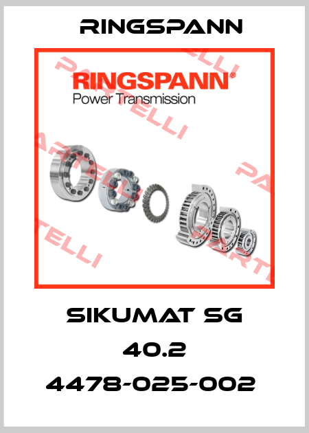 SIKUMAT SG 40.2 4478-025-002  Ringspann