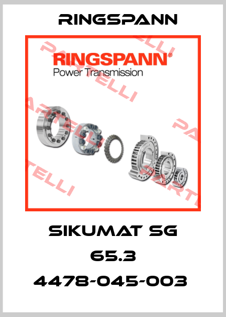 SIKUMAT SG 65.3 4478-045-003  Ringspann