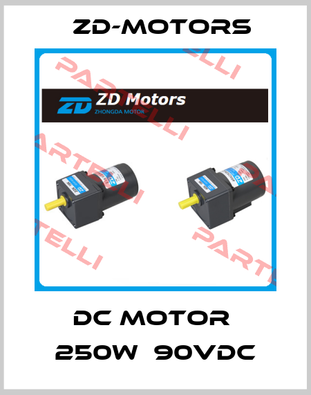 DC Motor  250W  90VDC ZD-Motors