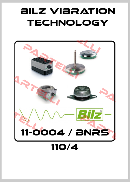 11-0004 / BNRS 110/4 Bilz Vibration Technology