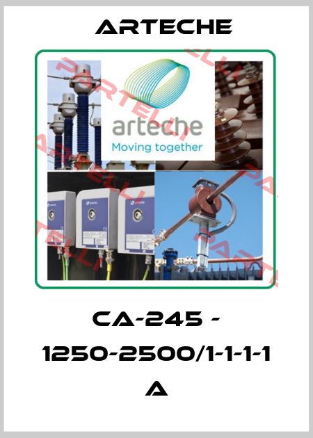 CA-245 - 1250-2500/1-1-1-1 A Arteche