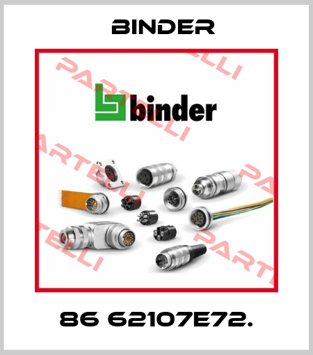86 62107E72. Binder