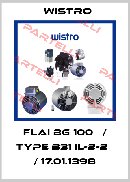 FLAI Bg 100   / Type B31 IL-2-2   / 17.01.1398 Wistro
